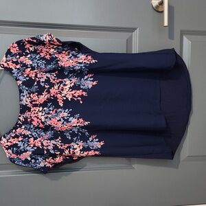 Market & Spruce Cap Sleeve Top